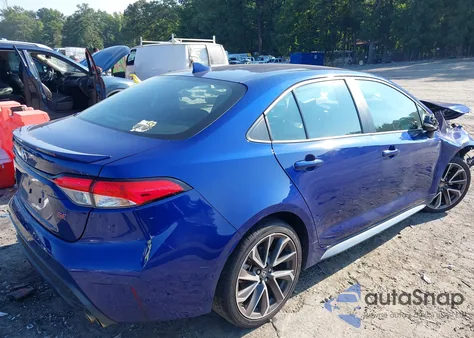 2022 Toyota Corolla Se/Night Shade from USA, damaged, VIN 5YFS4MCE4NP124636